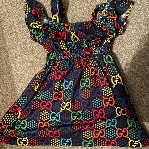 Double G toddler dress
